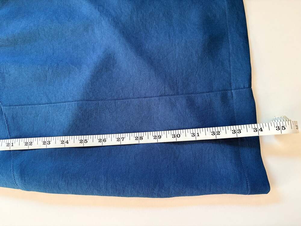 Cotélac Blue Lightweight Cap-Sleeve Sheath Dress Size 1 (US small/6) - Picture 11 of 13
